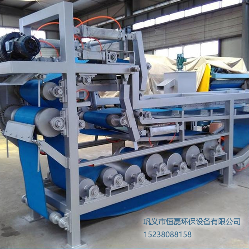 新疆维吾尔自治区造纸污泥带式压滤机